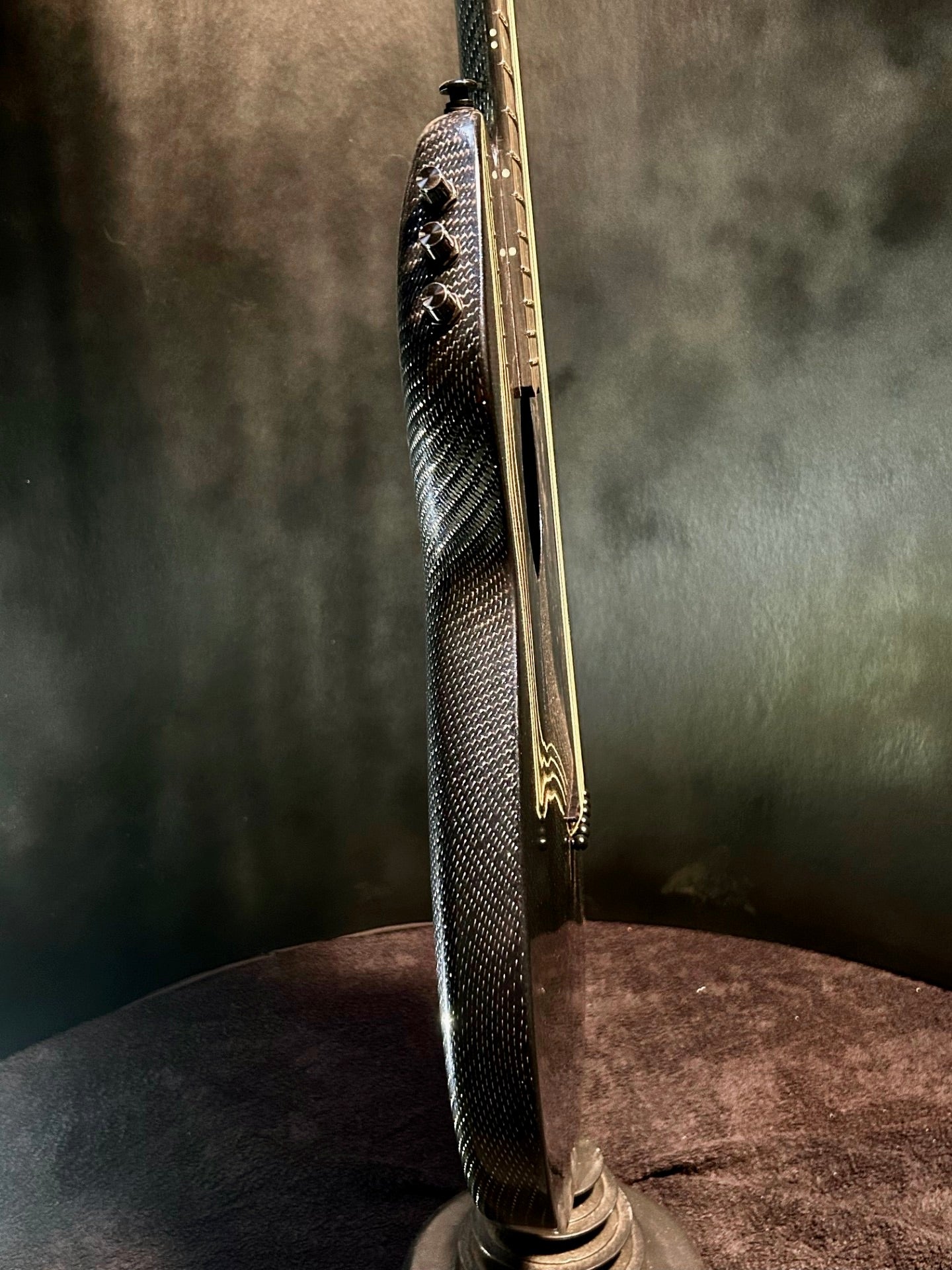 Carbon Fiber Guitar Black/Silver