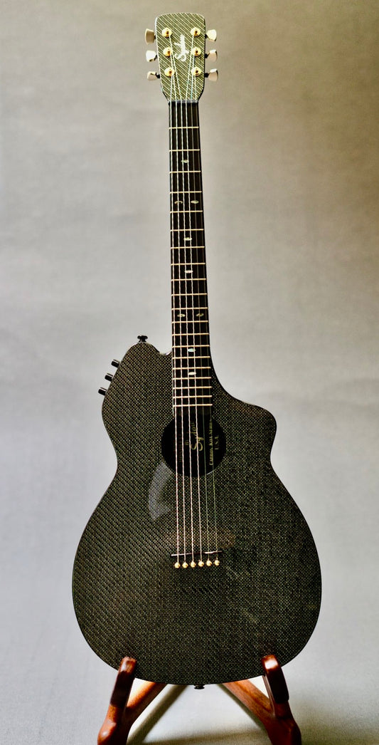 Carbon Fiber Guitar Black/Gold