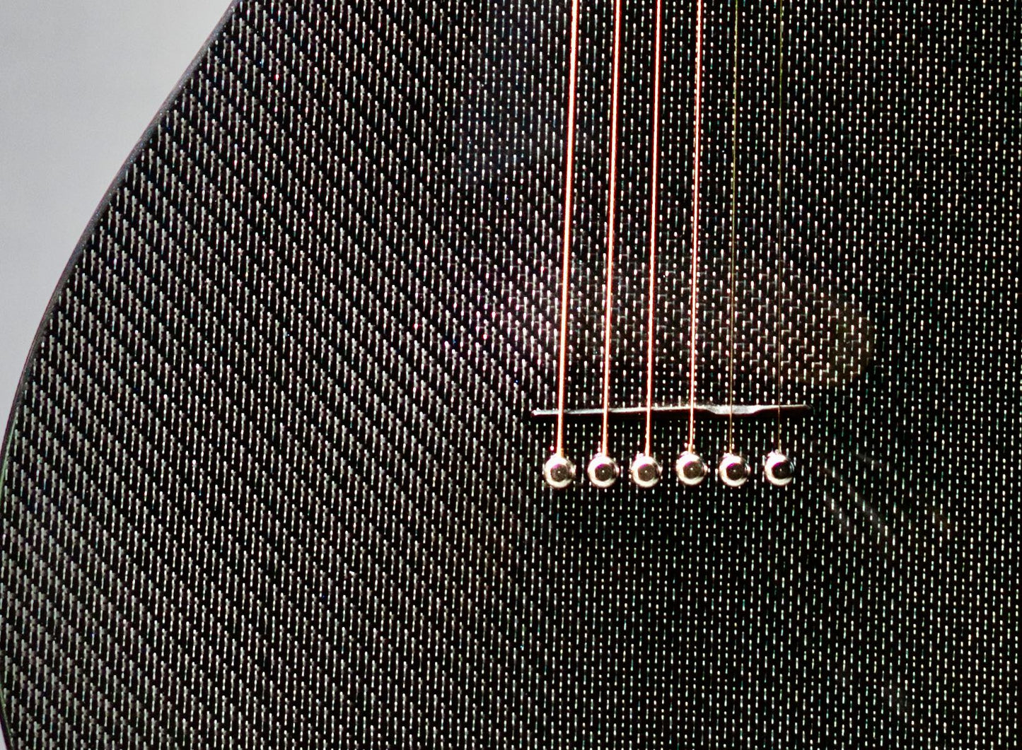 Carbon Fiber Guitar Black/Silver