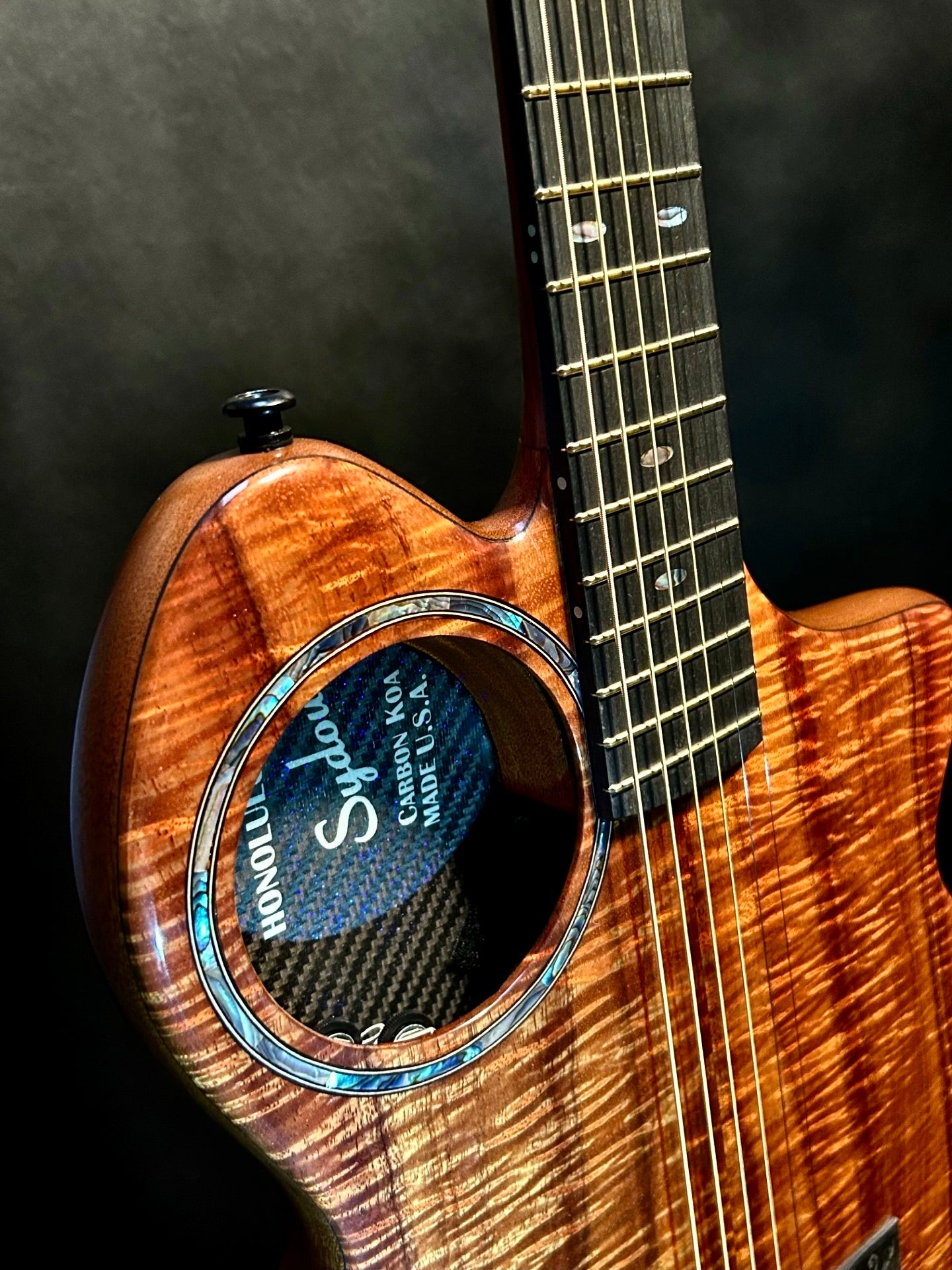 Koa Acoustic-Electric Guitar with Go Acoustic System (in Nashville)