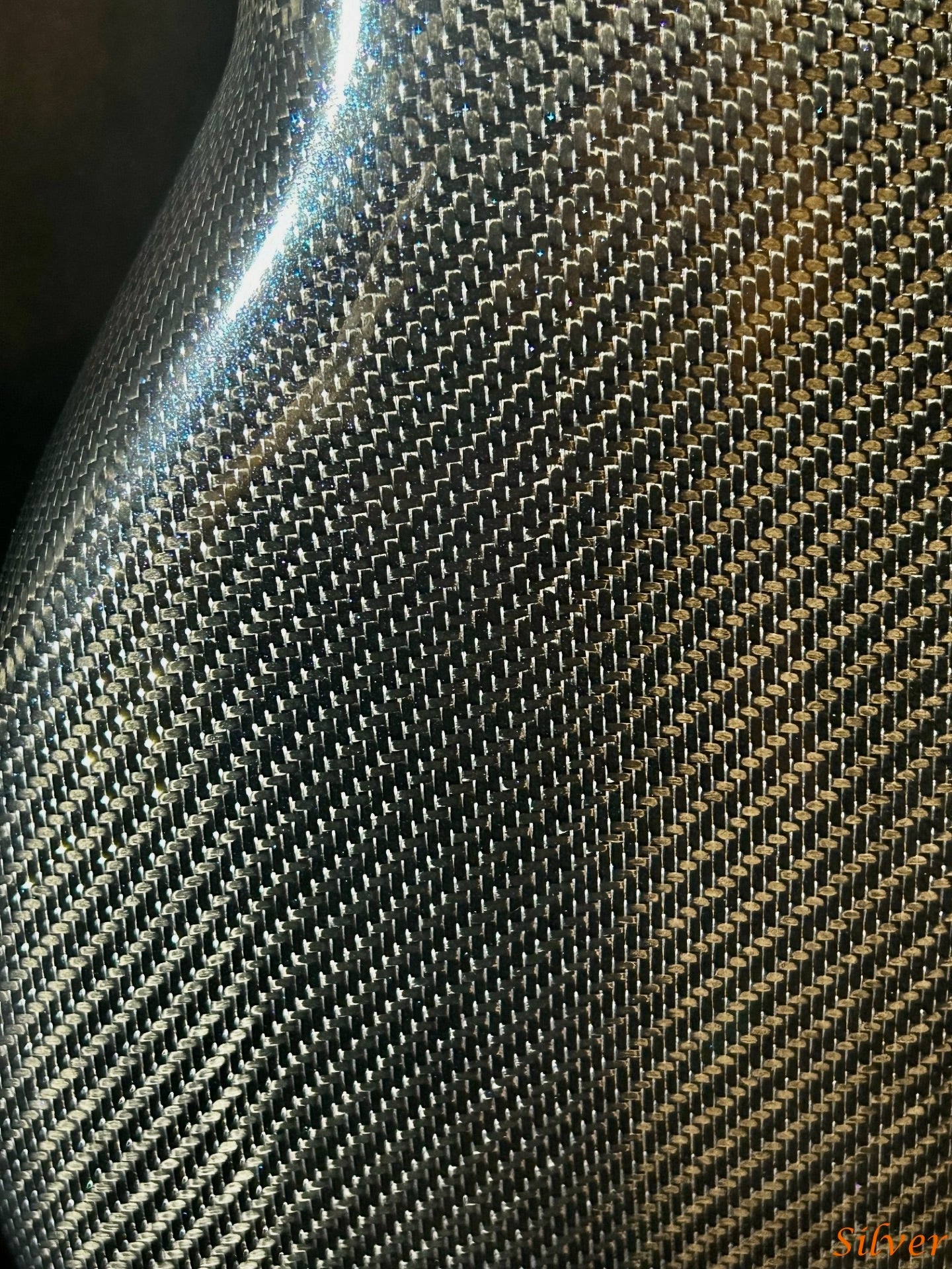 Carbon Fiber Guitar Black/Silver