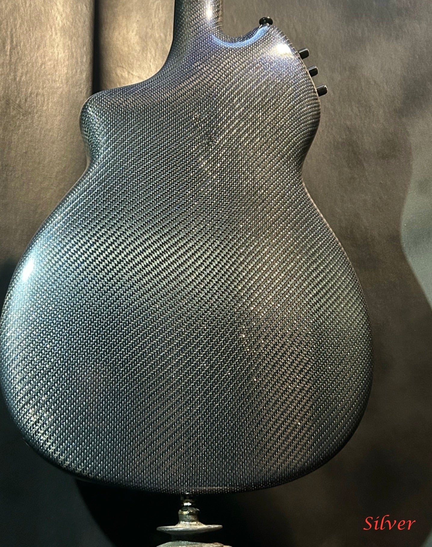 Carbon Fiber Guitar Black/Silver
