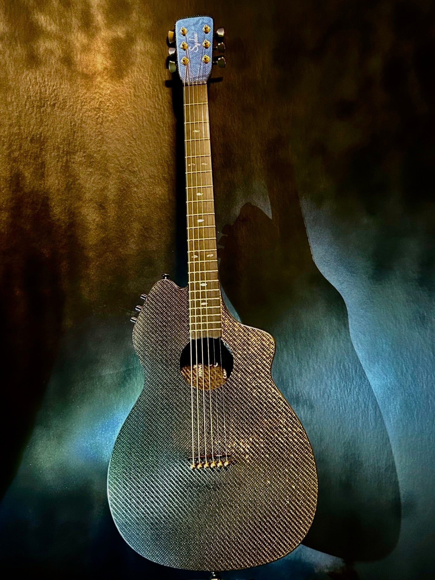 Carbon Fiber Guitar Black/Silver