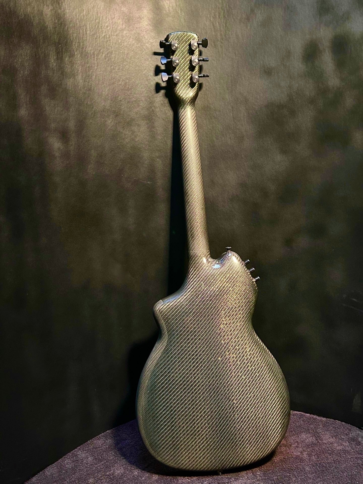 Carbon Fiber body with Koa top Guitar.