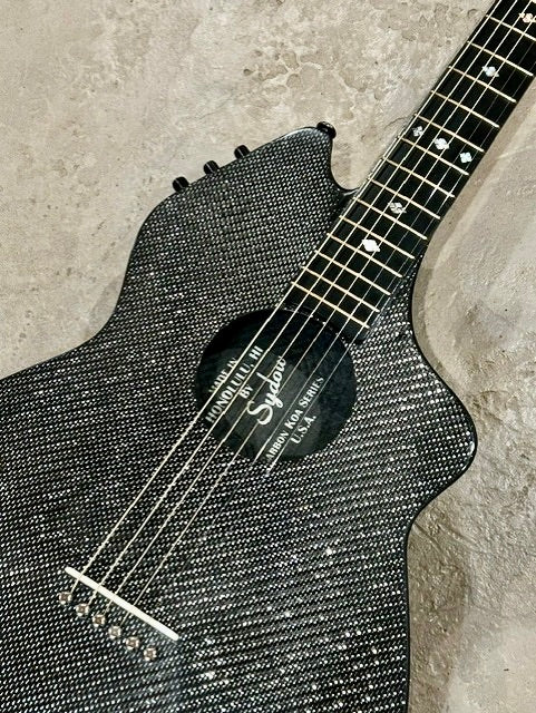 Carbon Fiber Acoustic-Electric Ultra-thin Guitar (at Highland Music in B'ham, AL)