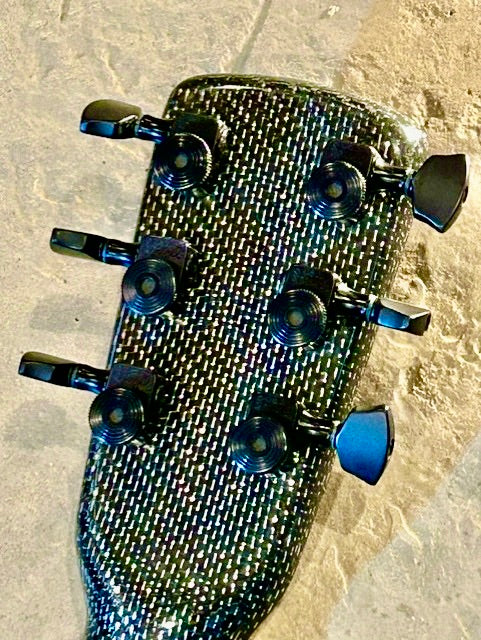 Carbon Fiber Acoustic-Electric Ultra-thin Guitar (at Highland Music in B'ham, AL)