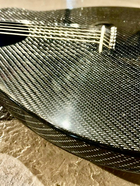 Carbon Fiber Acoustic-Electric Ultra-thin Guitar (at Highland Music in B'ham, AL)