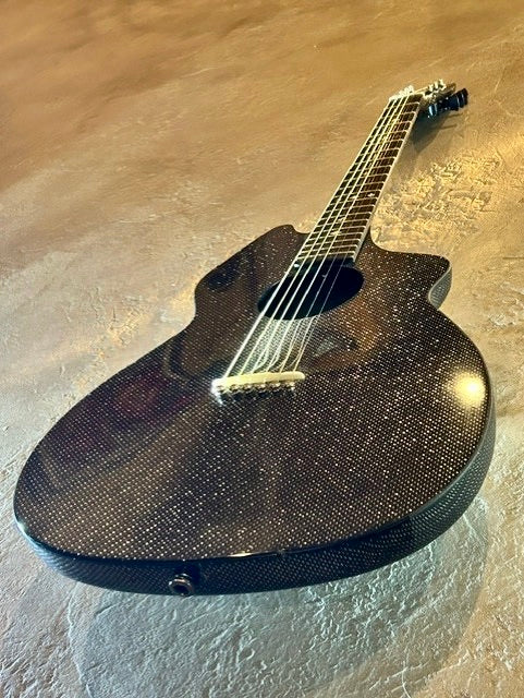 Carbon Fiber Acoustic-Electric Ultra-thin Guitar (at Highland Music in B'ham, AL)