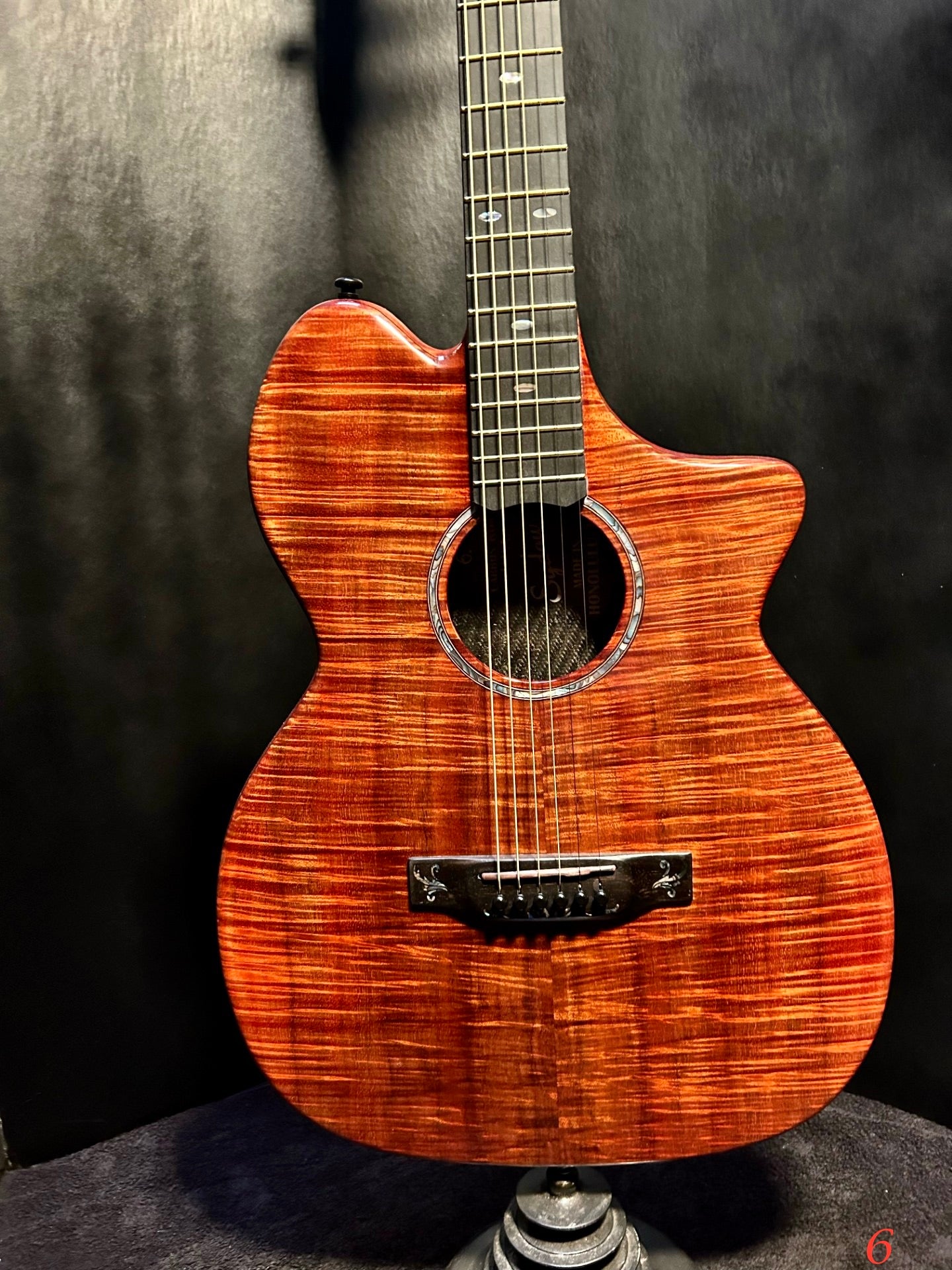 Koa Acoustic Guitar Ultra-thin