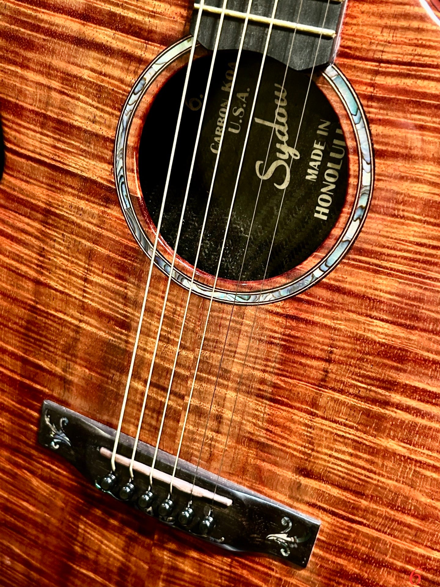 Koa Acoustic Guitar Ultra-thin