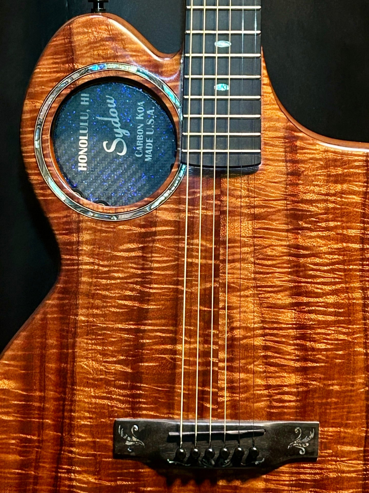 Koa Acoustic-Electric Guitar with Go Acoustic System (in Nashville)