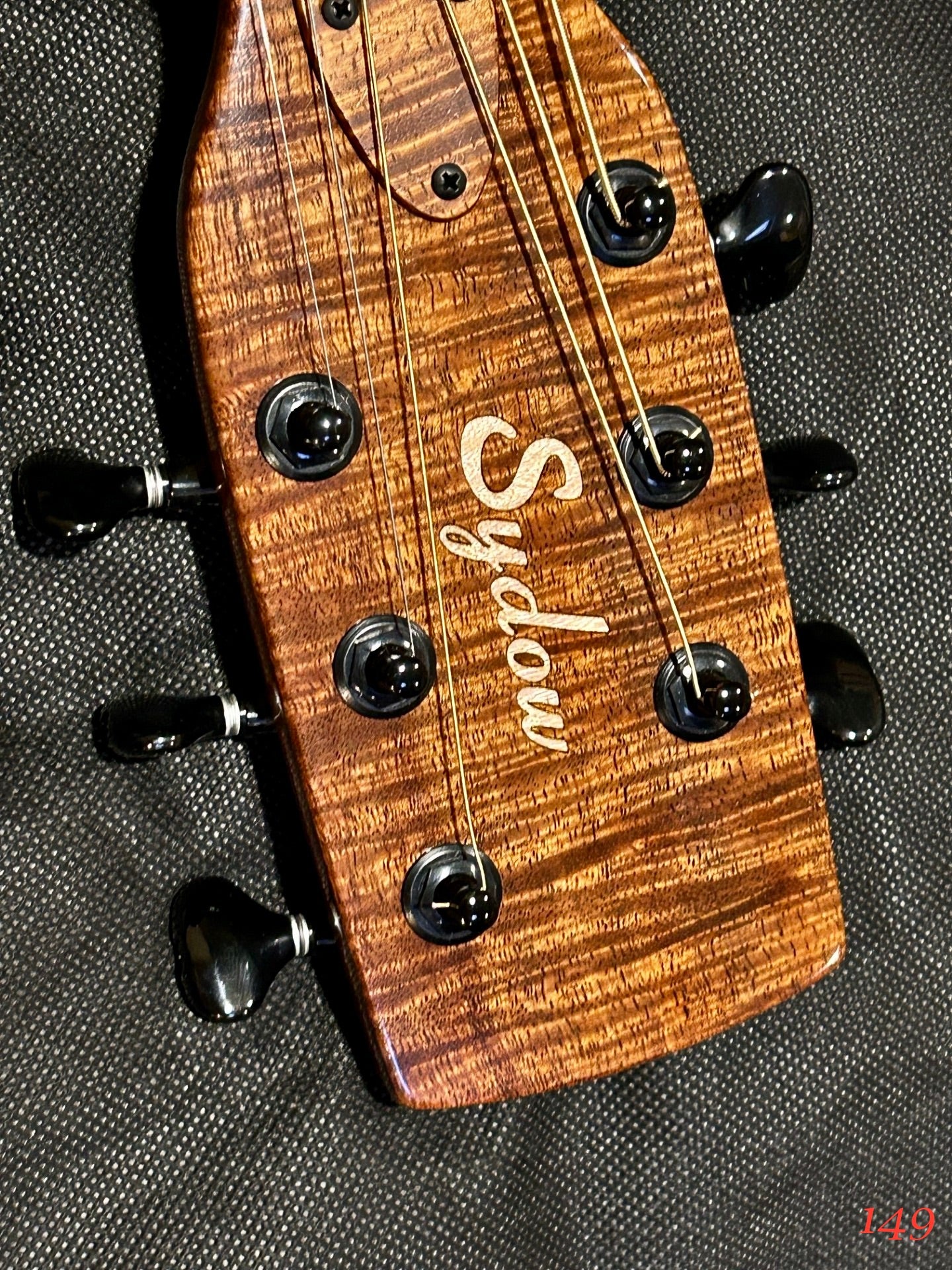 Koa Acoustic-Electric Guitar.