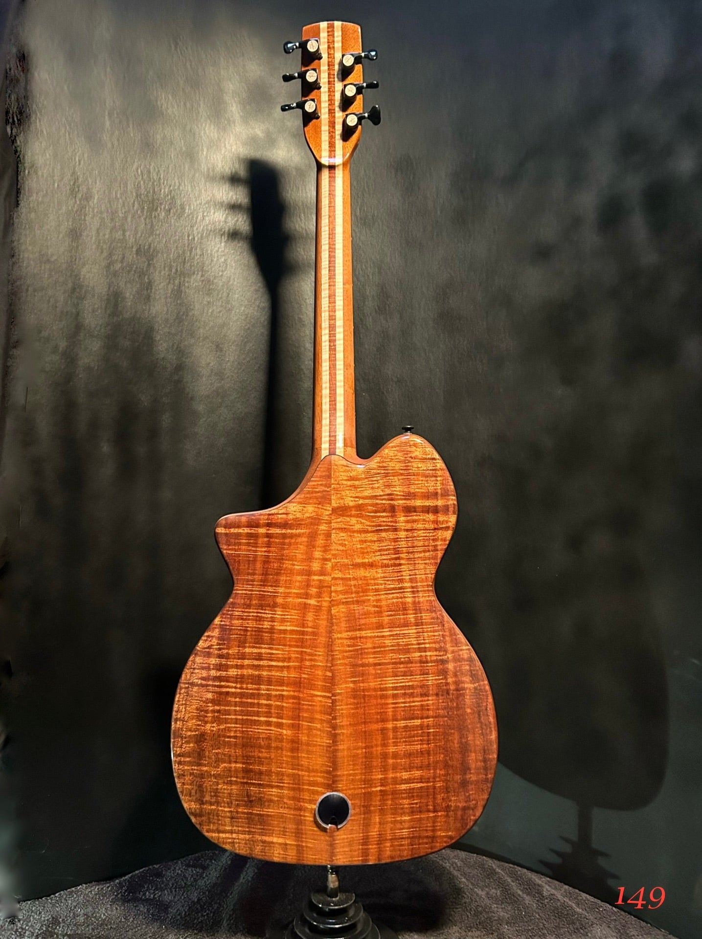 Koa Acoustic-Electric Guitar.