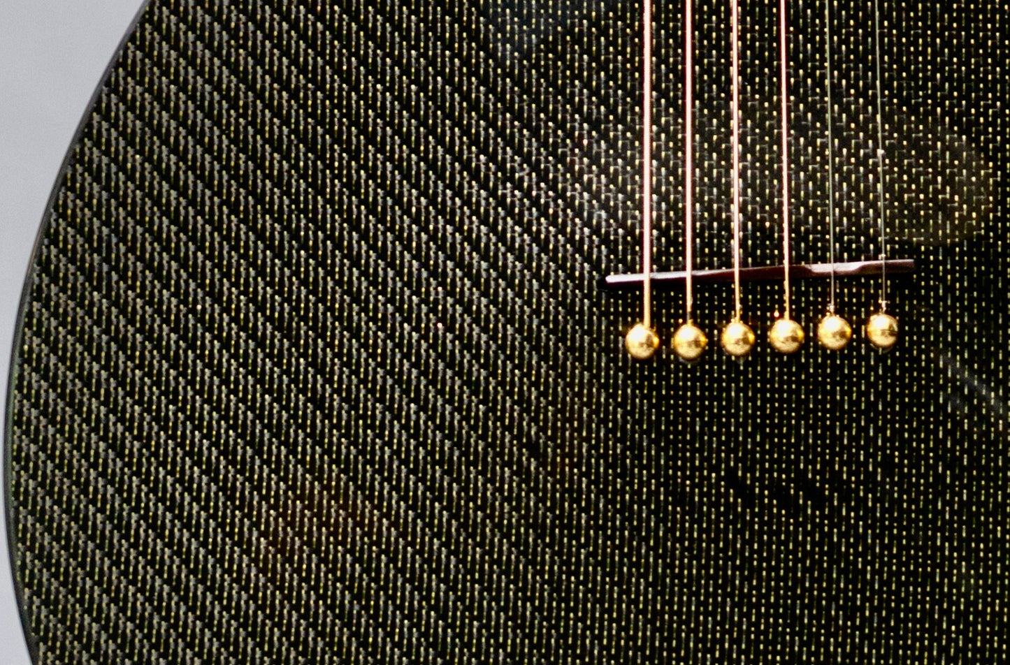 Carbon Fiber Guitar Black/Gold