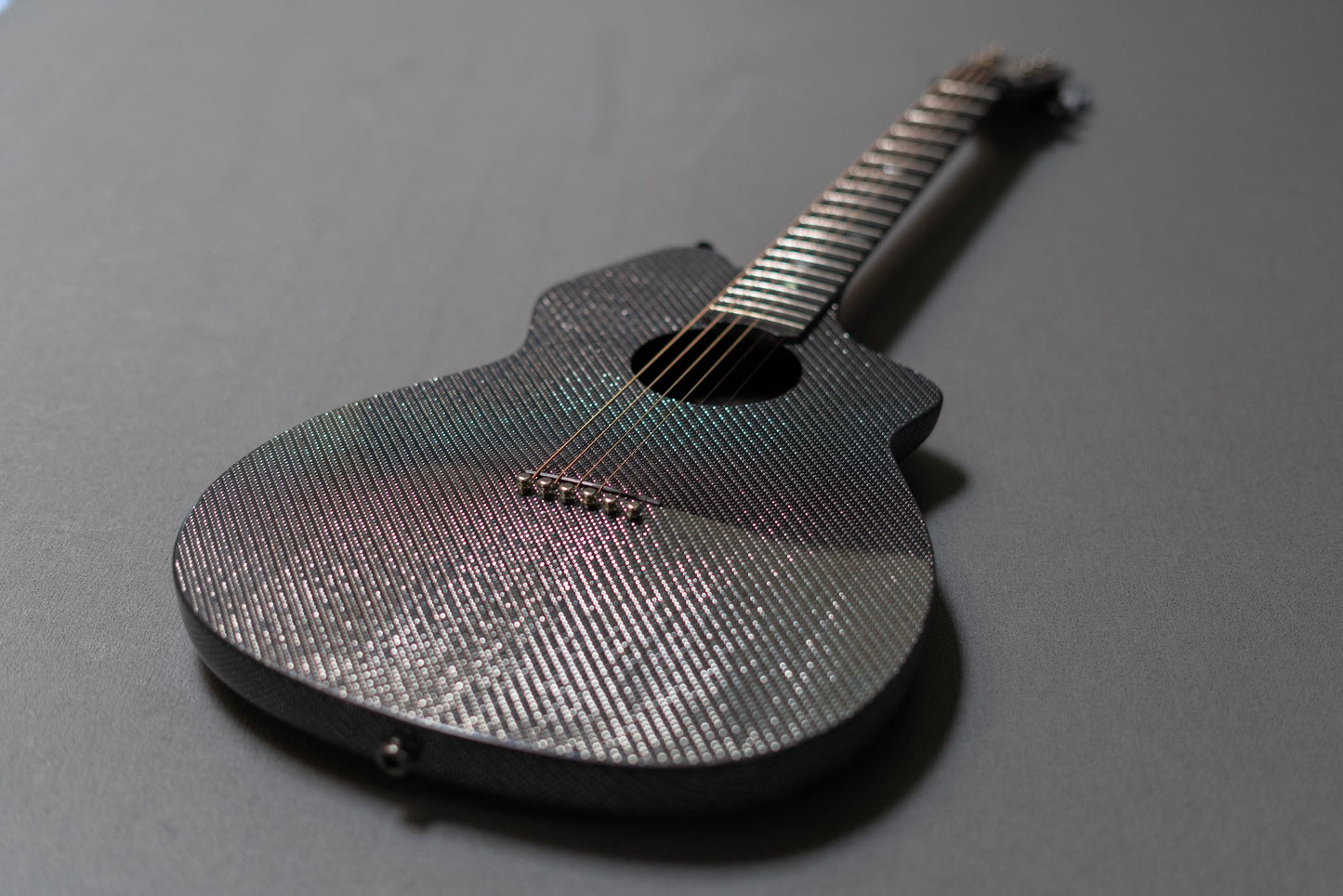 Carbon Fiber Guitar Black/Silver